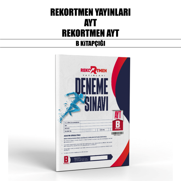 PROLİG REKORTMEN YKS AYT DENEME SNV B - 25-26